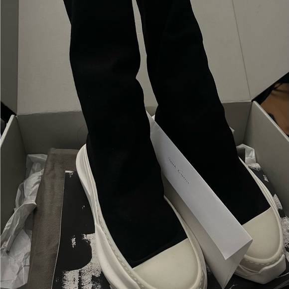Rick Owen’s Long Stocking Boots DRKSHDW - Picture 2 of 8